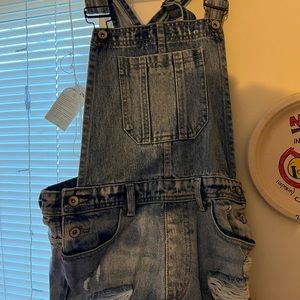 Forever21 Denim Overalls